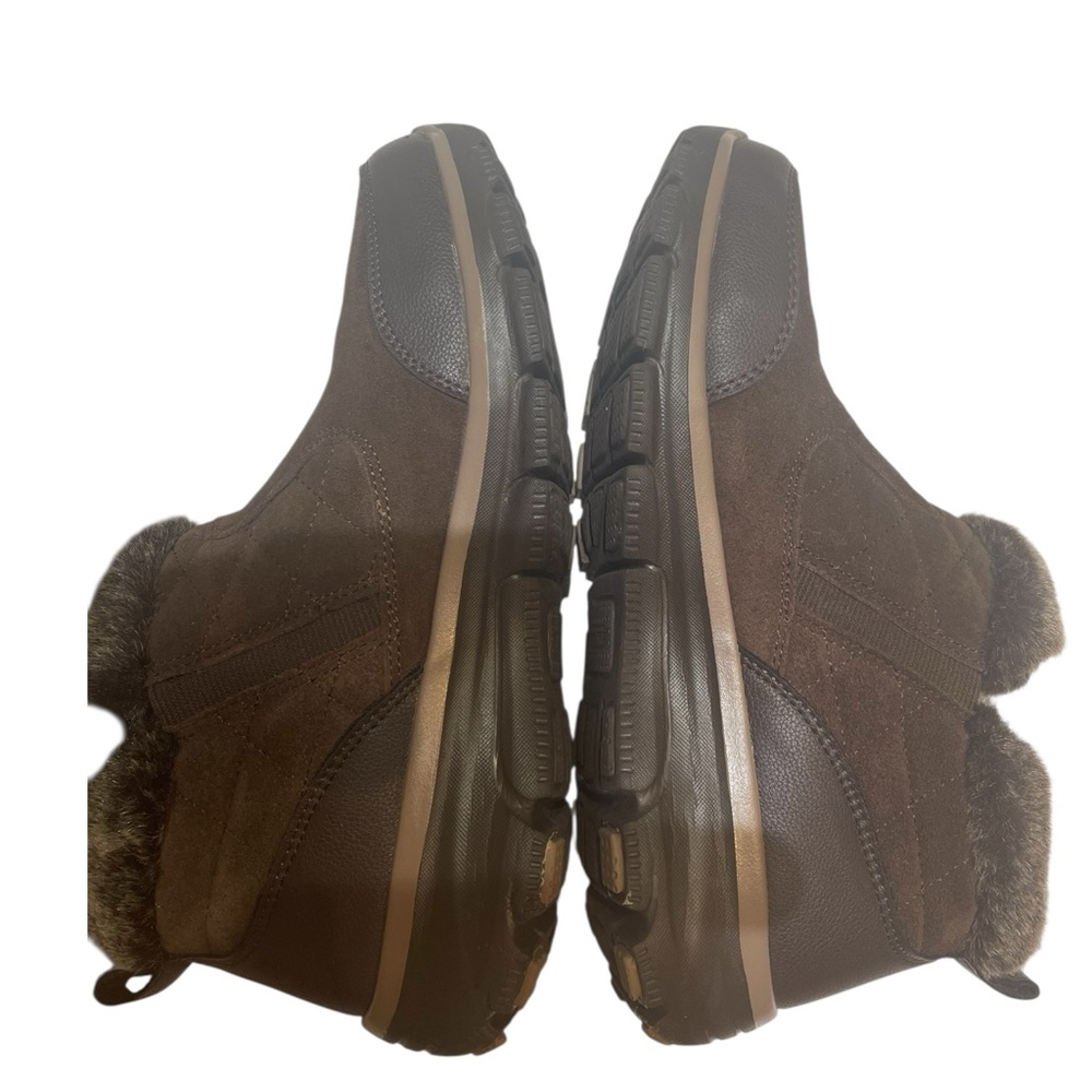 💥SALE💥SKECHERS BROWN RELAXED FIT GIRL CRUSH  BROWN  ANKLE BOOTIES NWOTS SZ 9 EUC - Picture 8 of 13